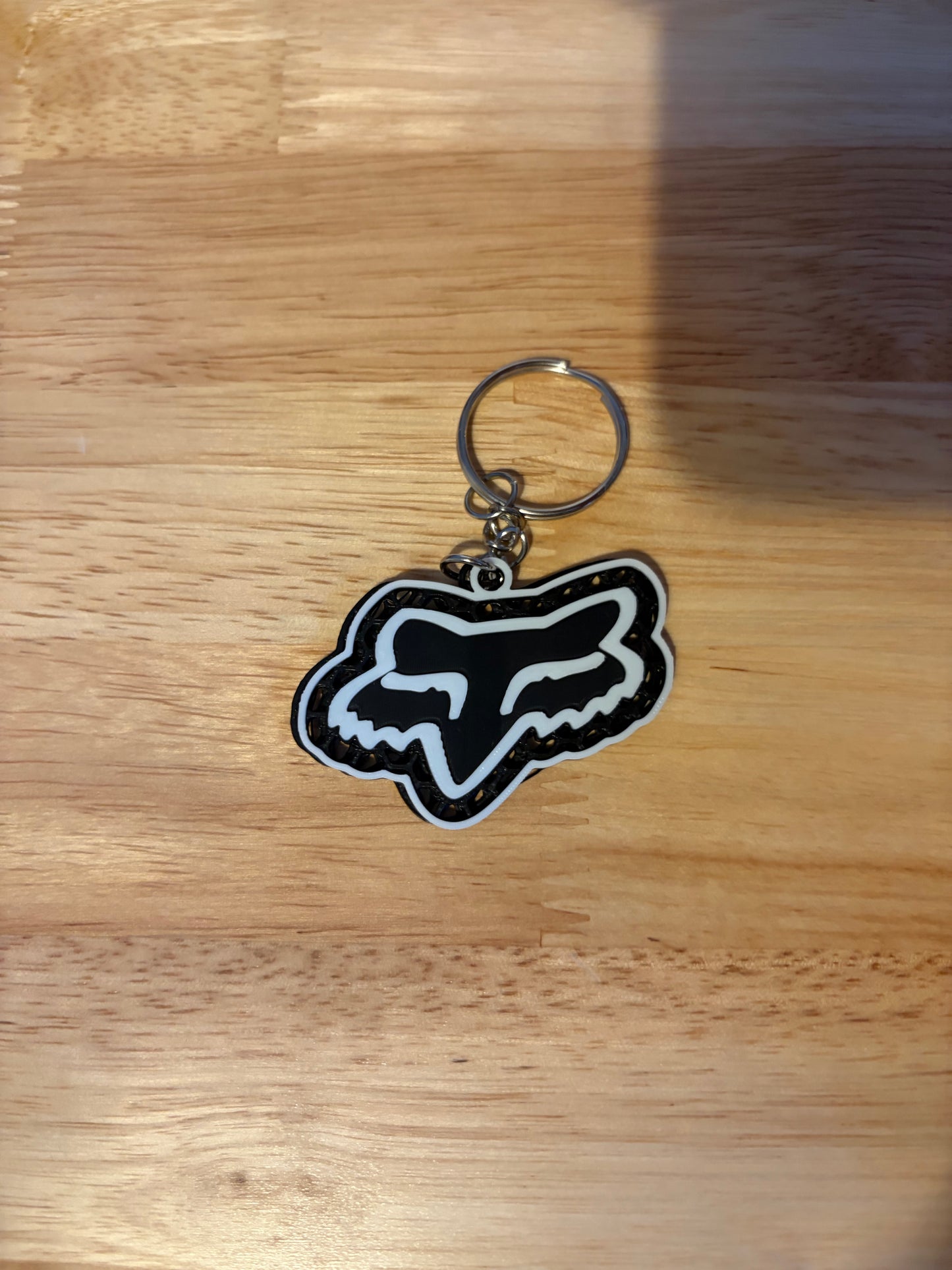 3-D Fox Keychain