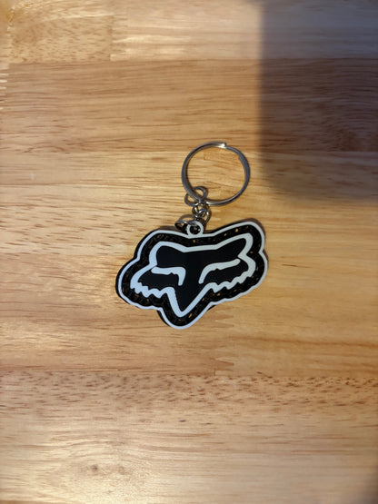 3-D Fox Keychain