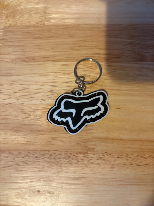 3-D Fox Keychain