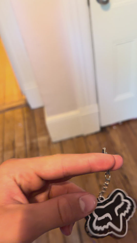 3-D Fox Keychain